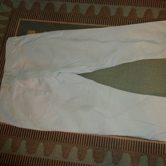 IZOD Saltwater Straight Fit Chino Pants 36W x 32L Stone Zip/Button Closure - Picture 6 of 11